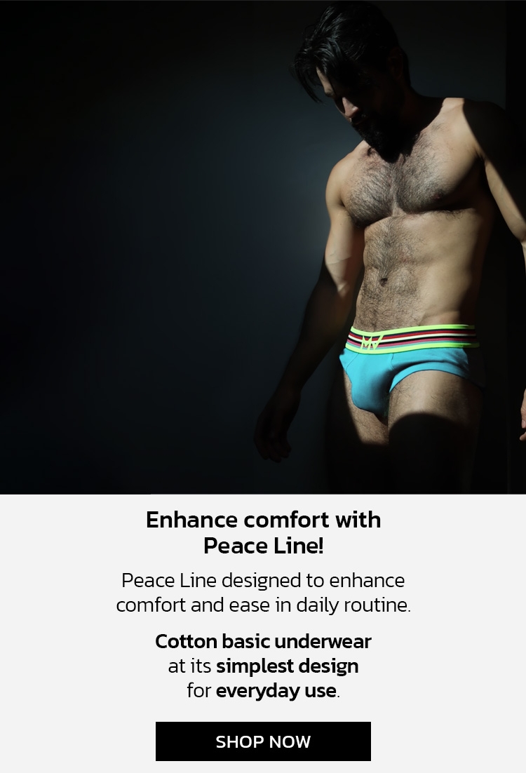 Basic ☁️ cotton underwear for everyday use. Discover Peace Line! - Modus  Vivendi